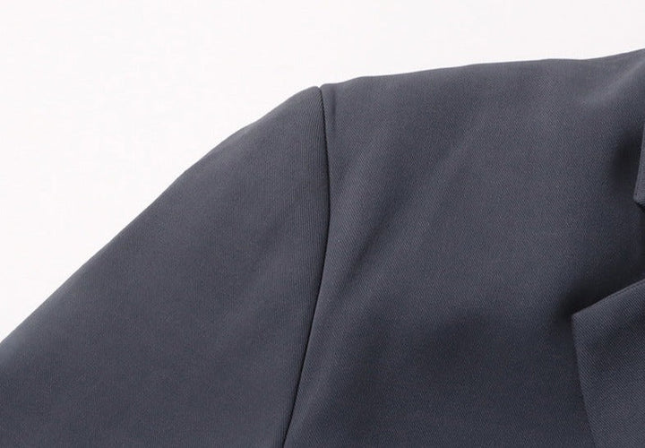 asymmetrical cut-out blazer with buckle detail - Flszkghf