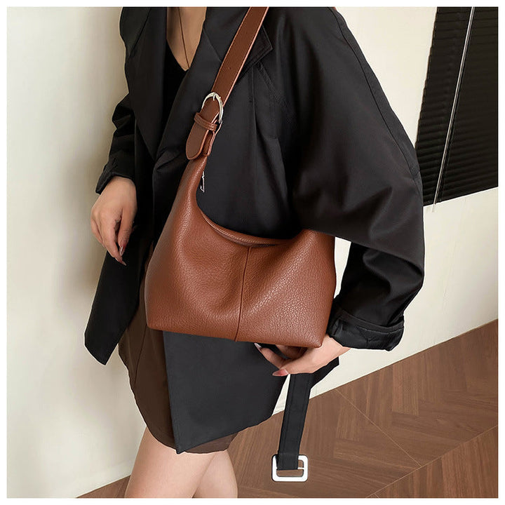 Mini Leather Hobo Shoulder Bag – SIENNA