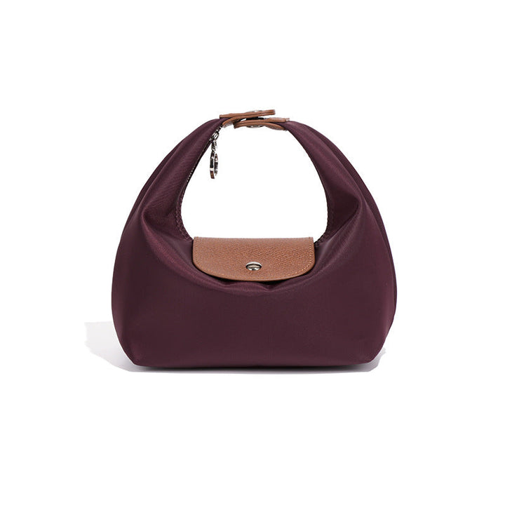 Blush Mini Crescent Handbag – LUNÉA