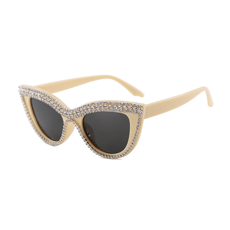 Diamond Luxe Cat-Eye Sunglasses – CRYSTALLINE
