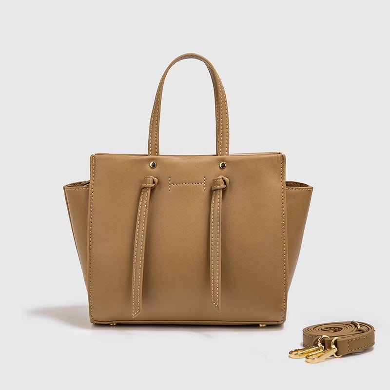 Burgundy Structured Mini Tote Bag – VARELLE