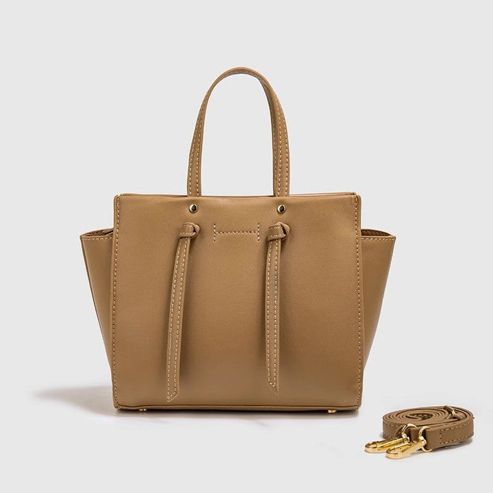Burgundy Structured Mini Tote Bag – VARELLE