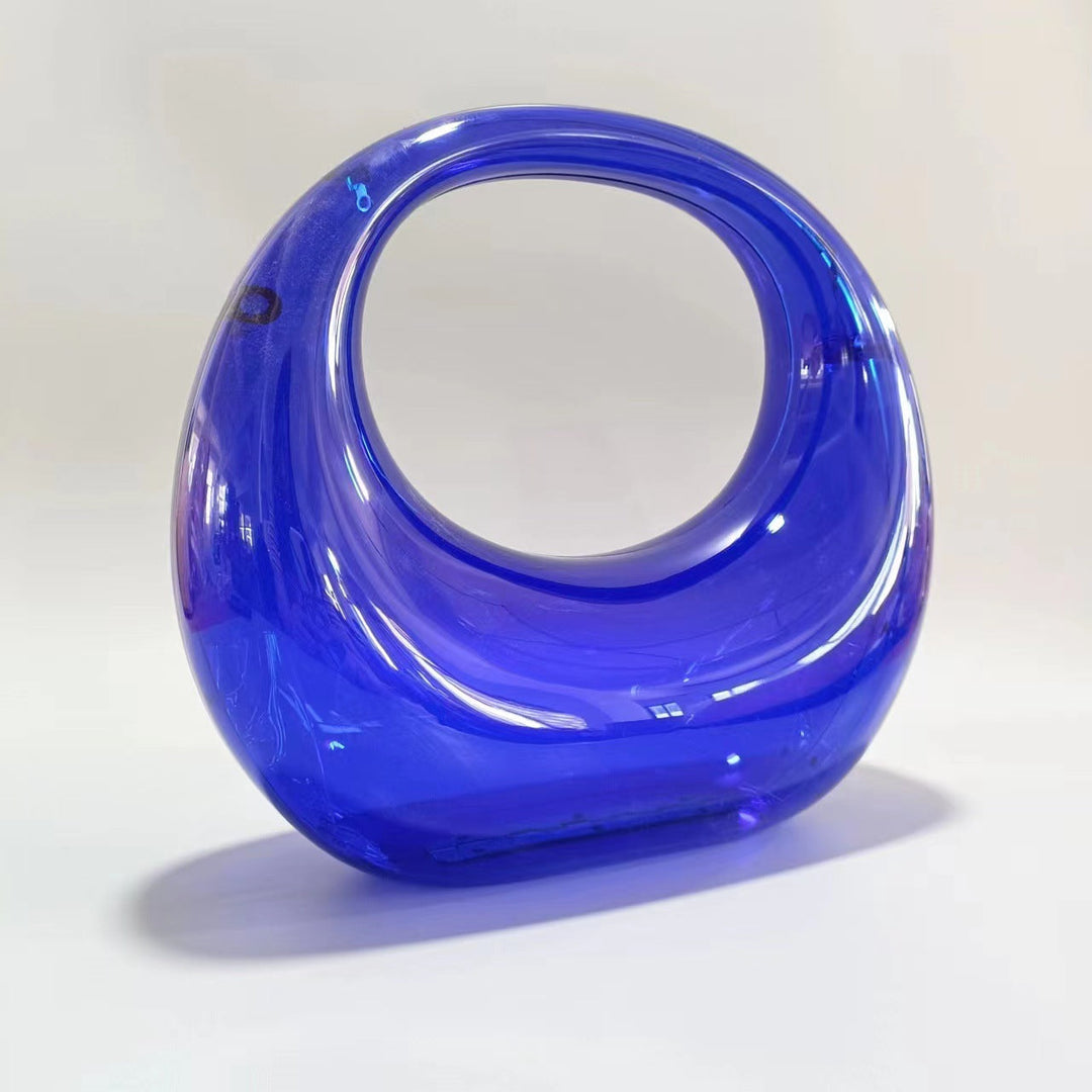 round top-handle acrylic handbag - Errolyn