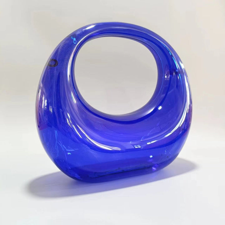 round top-handle acrylic handbag - Errolyn