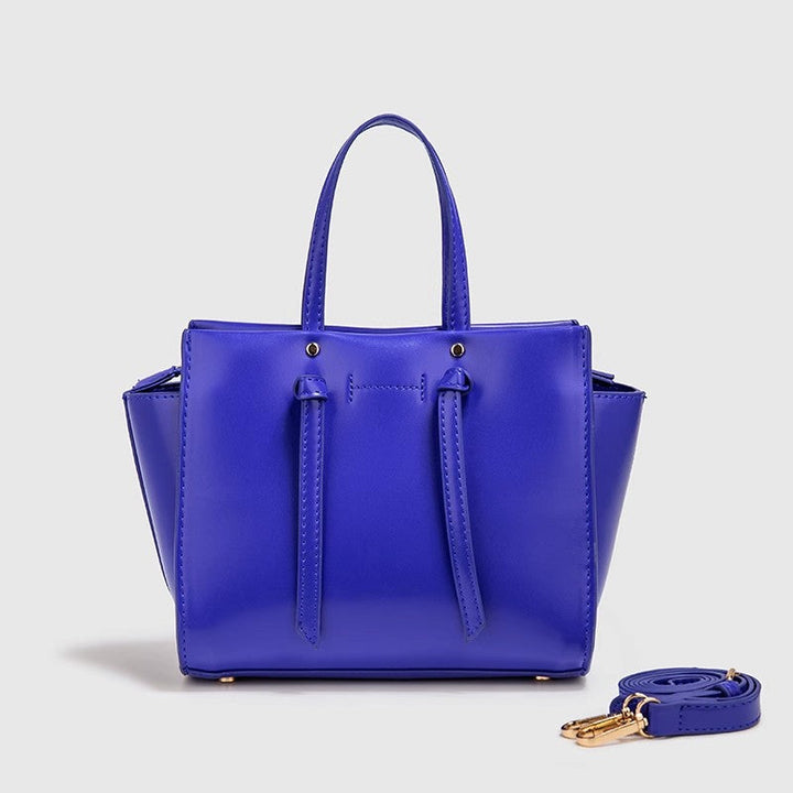 Burgundy Structured Mini Tote Bag – VARELLE