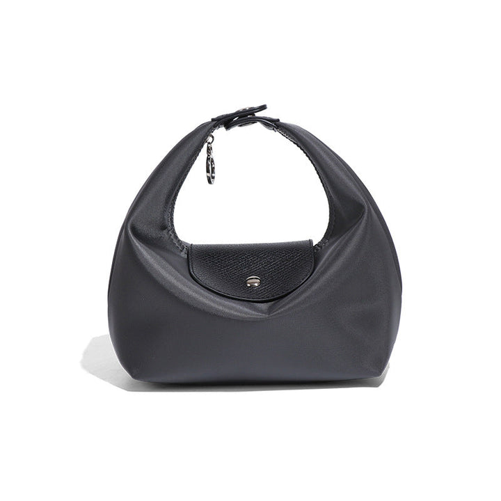 Blush Mini Crescent Handbag – LUNÉA