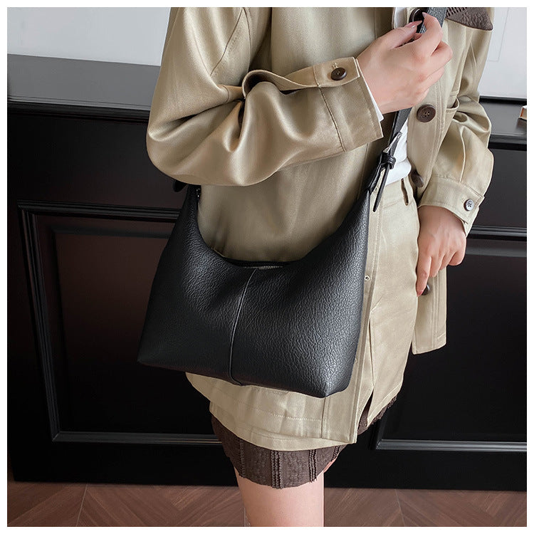 Mini Leather Hobo Shoulder Bag – SIENNA