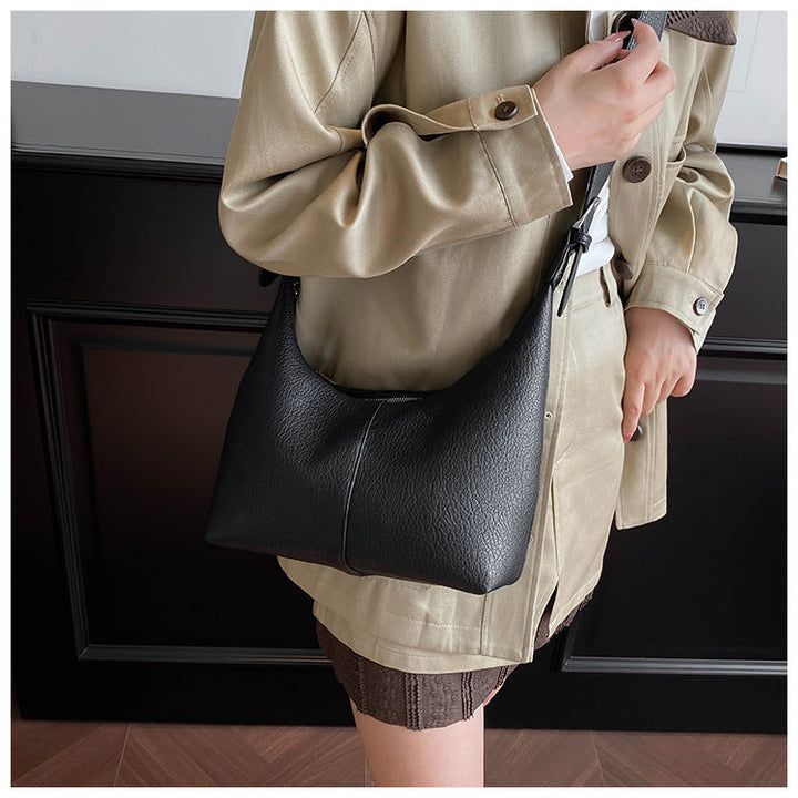 Mini Leather Hobo Shoulder Bag – SIENNA