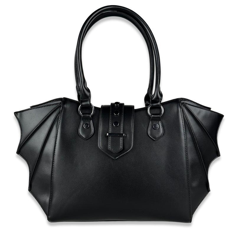 Batwing Gothic Tote Bag - Midnight