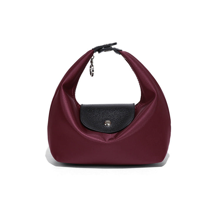 Blush Mini Crescent Handbag – LUNÉA