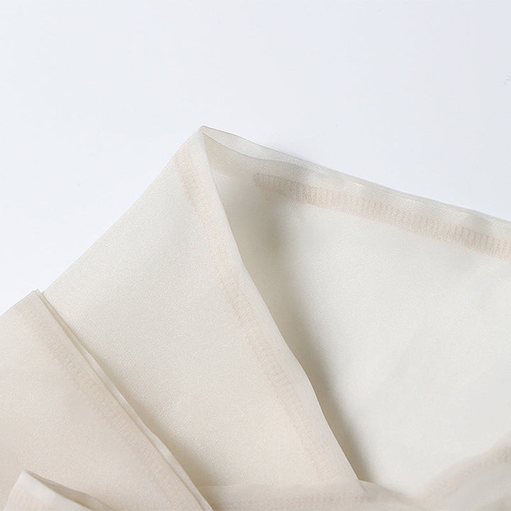 White blouse with floral design - Celtam