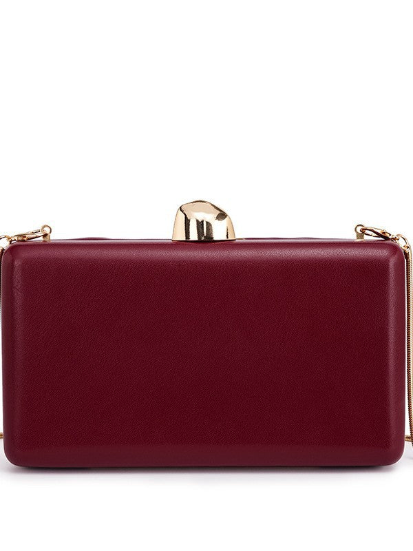 Silver Ruched Evening Clutch Bag – ÉTOILÉA
