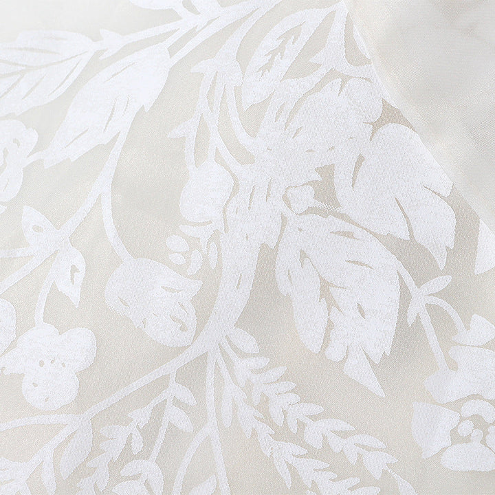 White blouse with floral design - Celtam