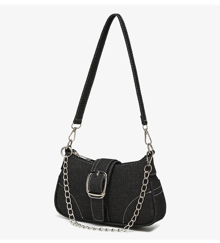 Vintage Chain Shoulder Bag - NOXÉL