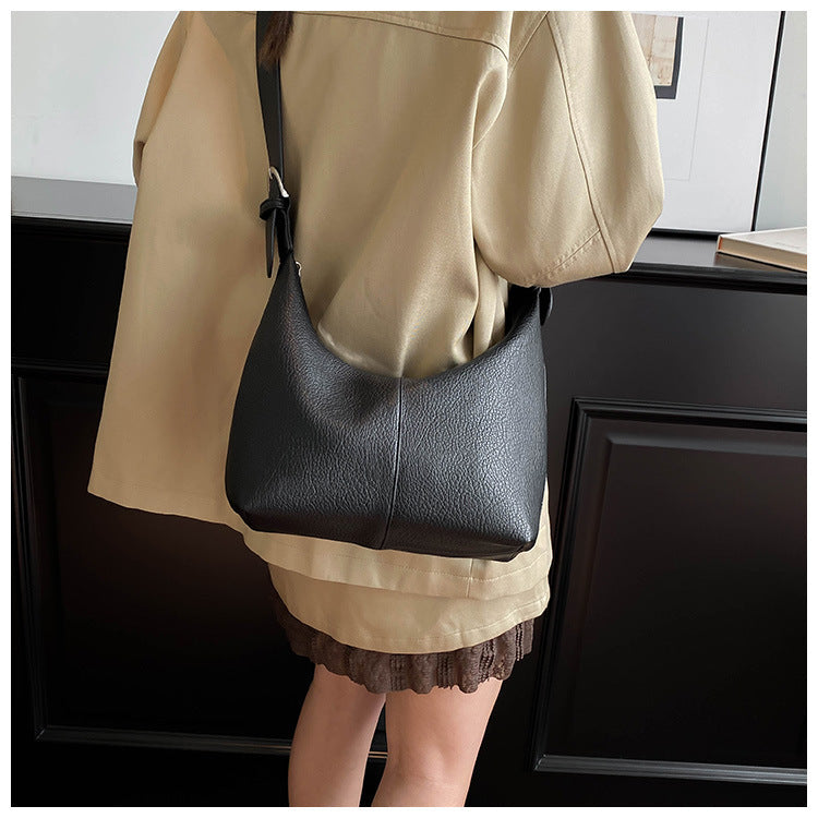 Mini Leather Hobo Shoulder Bag – SIENNA