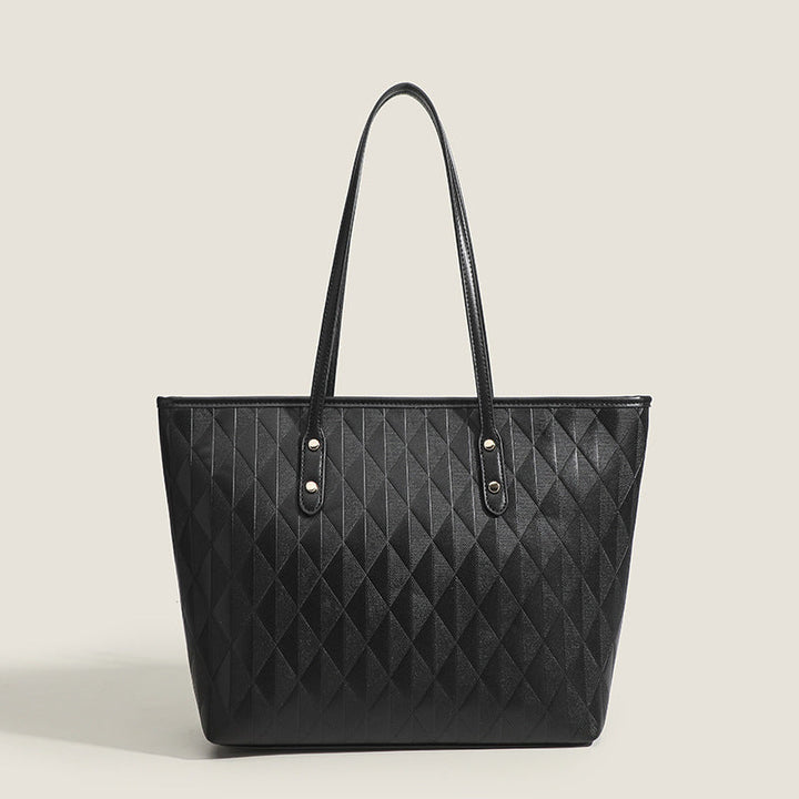 Elegant Quilted Tote Bag - Timeless