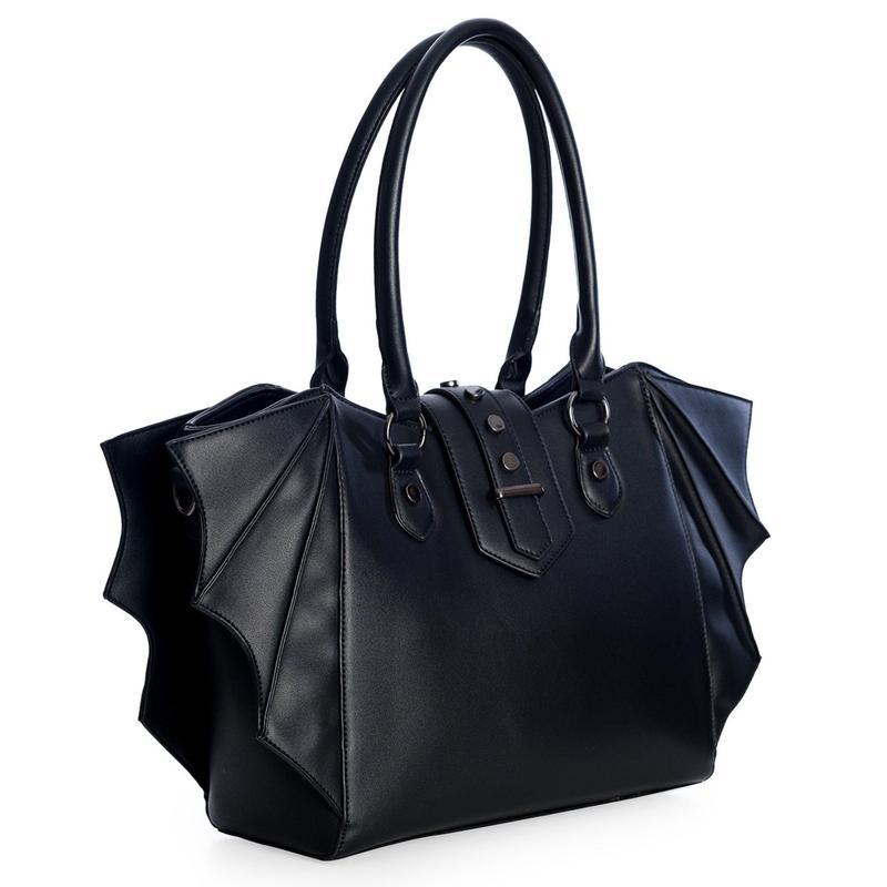 Batwing Gothic Tote Bag - Midnight