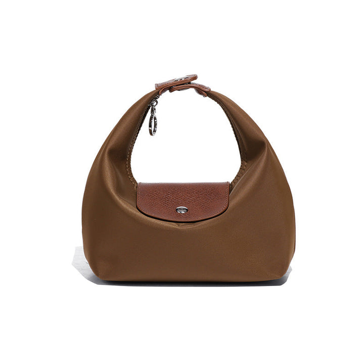 Blush Mini Crescent Handbag – LUNÉA