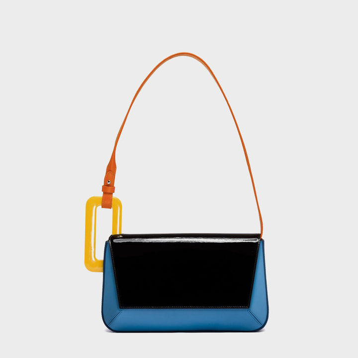 Elegant Sapphire Shoulder Bag - AZURÉ