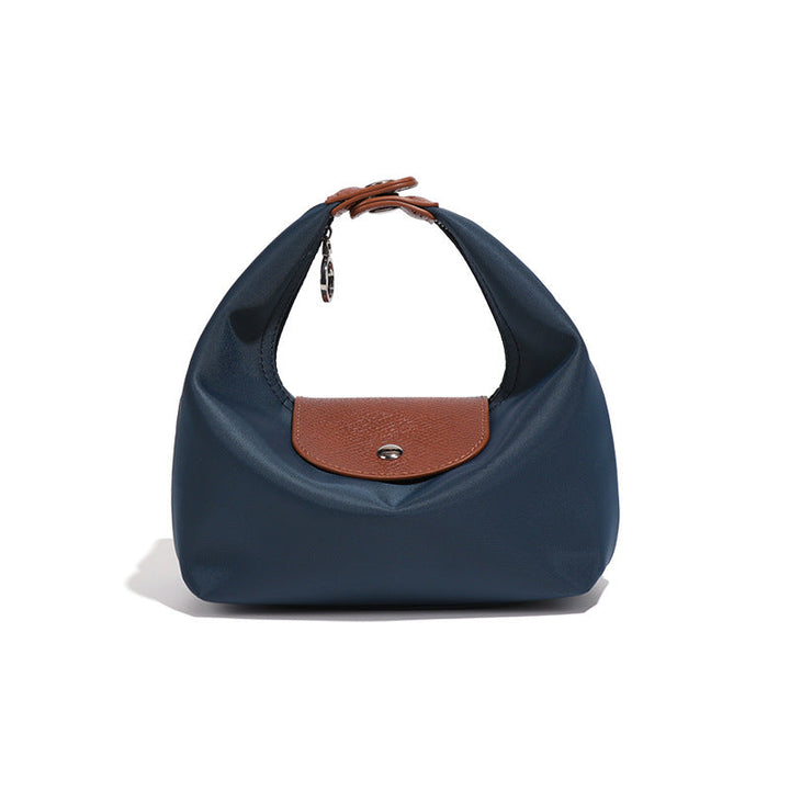 Blush Mini Crescent Handbag – LUNÉA