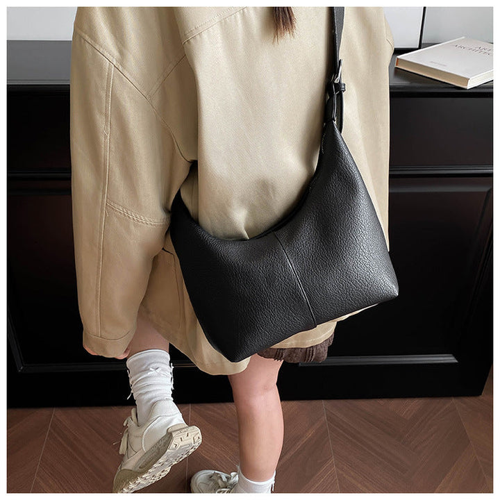 Mini Leather Hobo Shoulder Bag – SIENNA