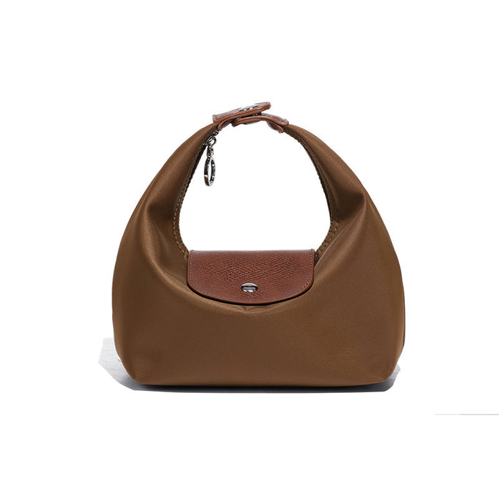Blush Mini Crescent Handbag – LUNÉA