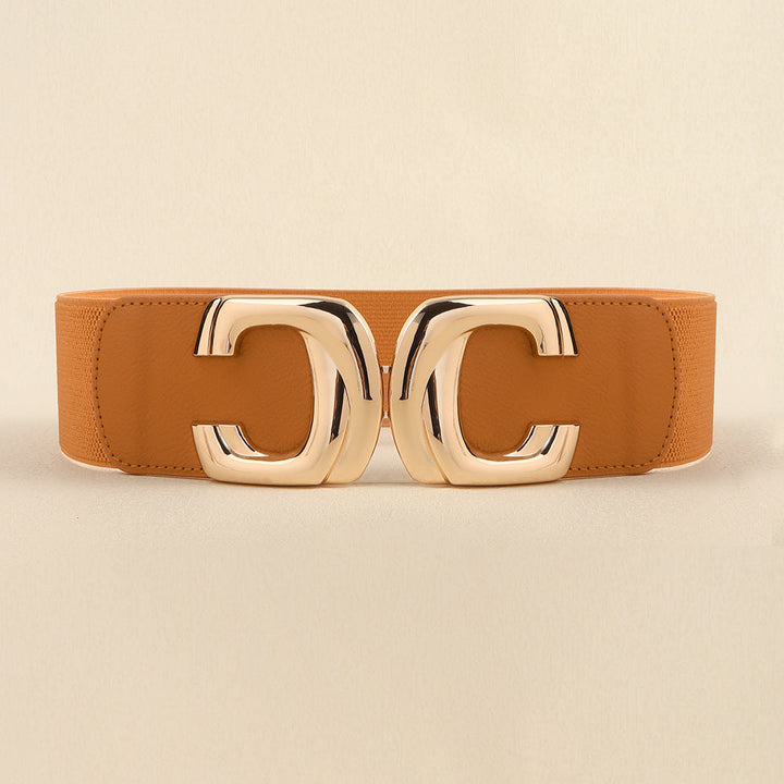 New Women's Coat Belt Elastic Waist Belt - ZEYIA