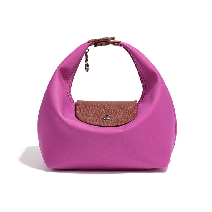 Blush Mini Crescent Handbag – LUNÉA