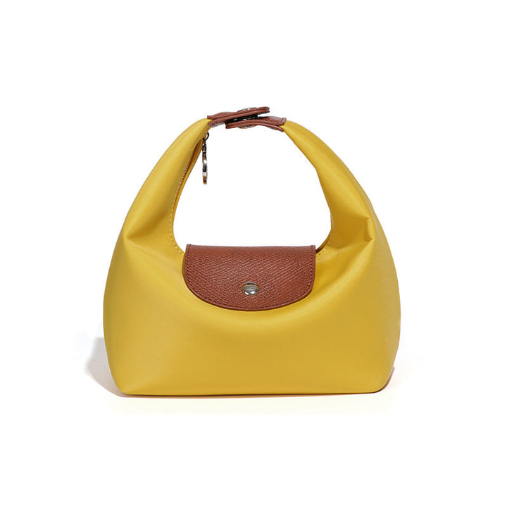 Blush Mini Crescent Handbag – LUNÉA