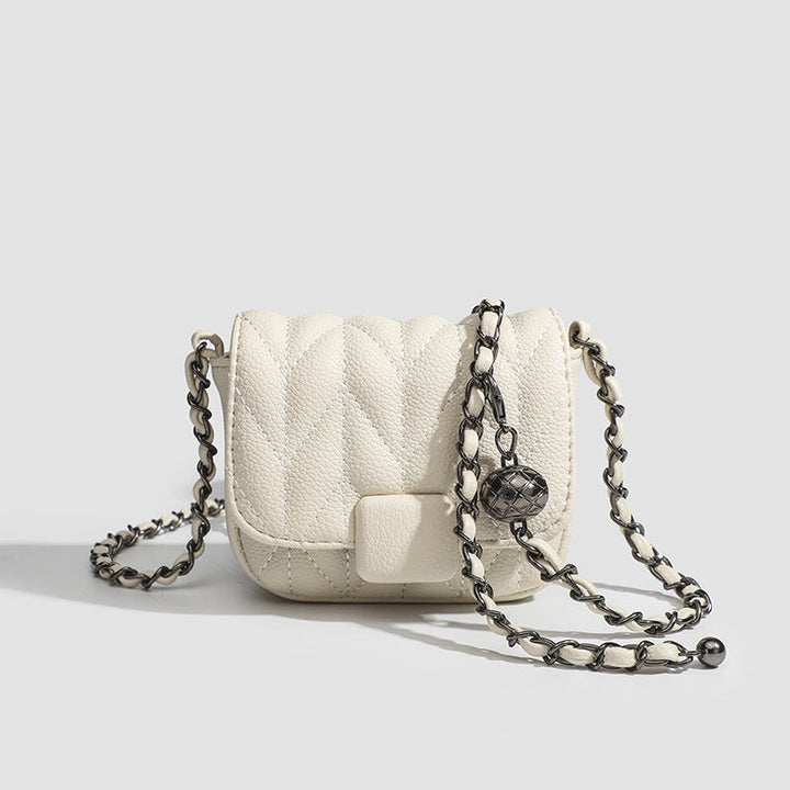 Quilted Chain Crossbody Bag - Classic
