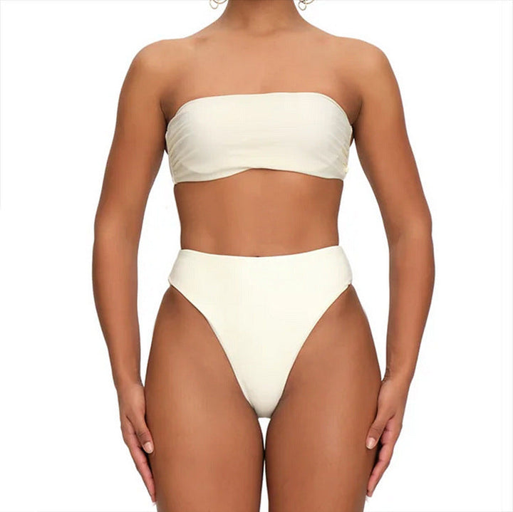 one-shoulder ruffle sculpted one-piece – SUNSET