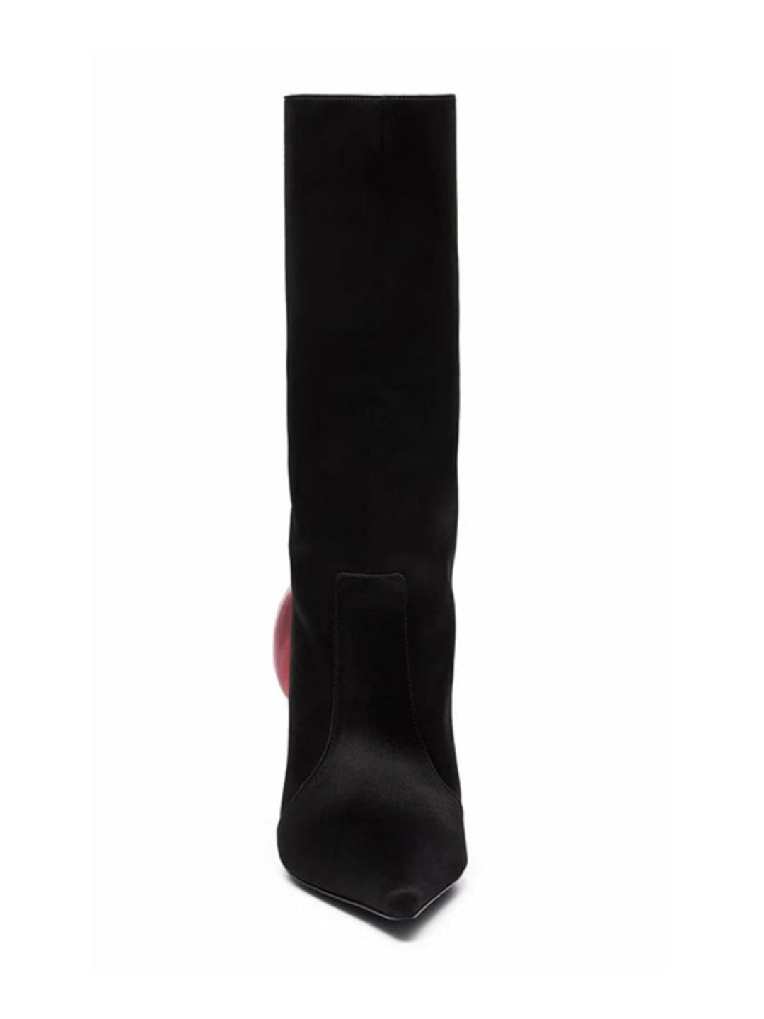 pointed-toe stiletto boots with floral back detail - Effie