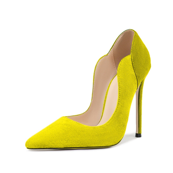 Fuchsia Suede Stiletto Pumps – Royal