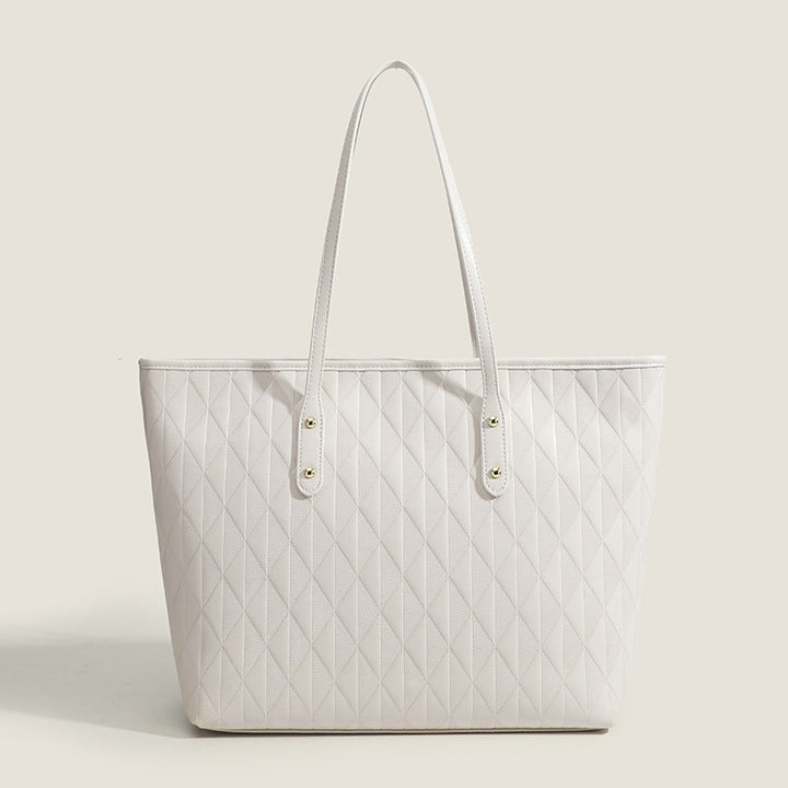 Elegant Quilted Tote Bag - Timeless