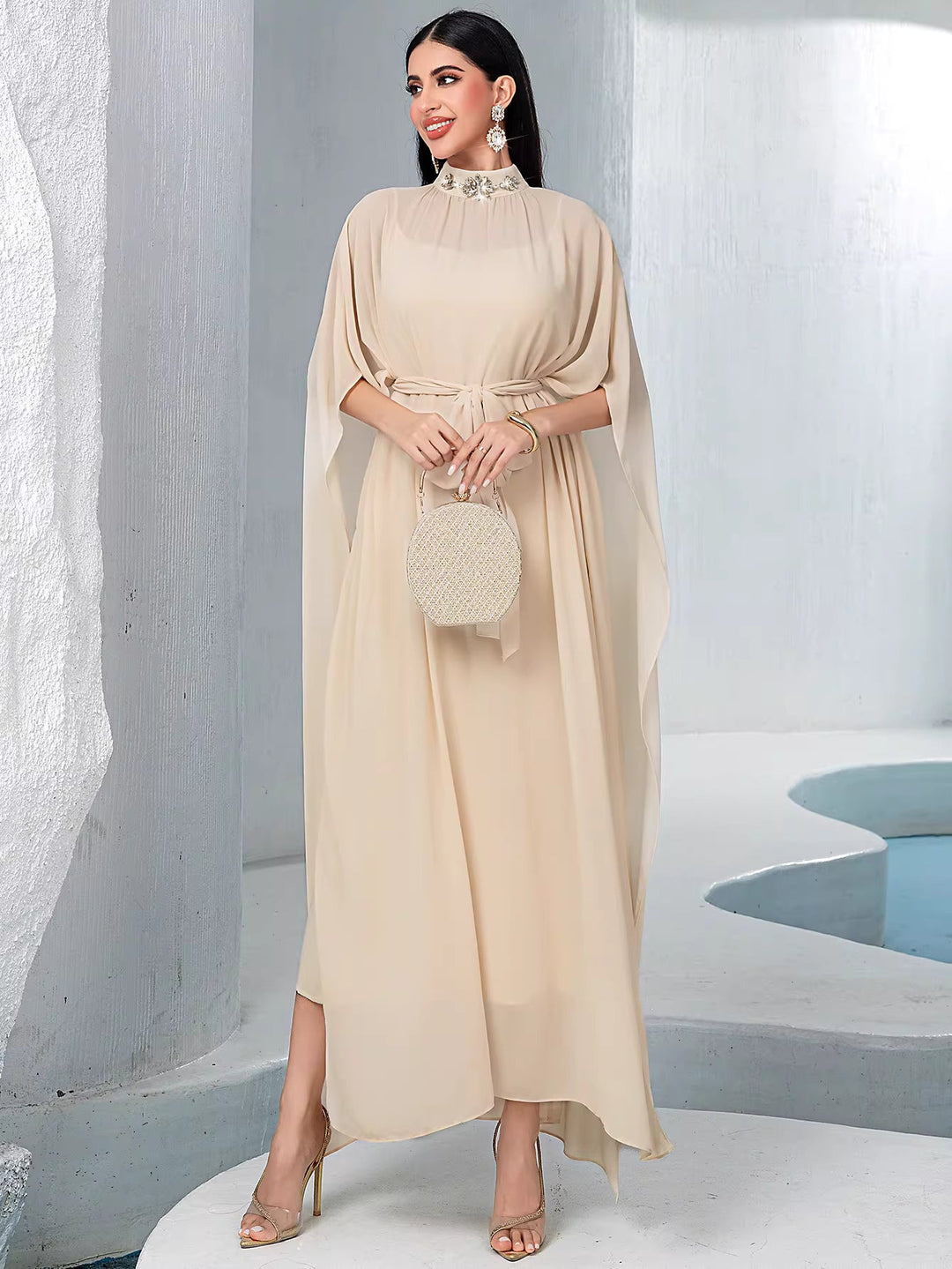 Elegant Sleeveless Maxi Dress – LUMINA