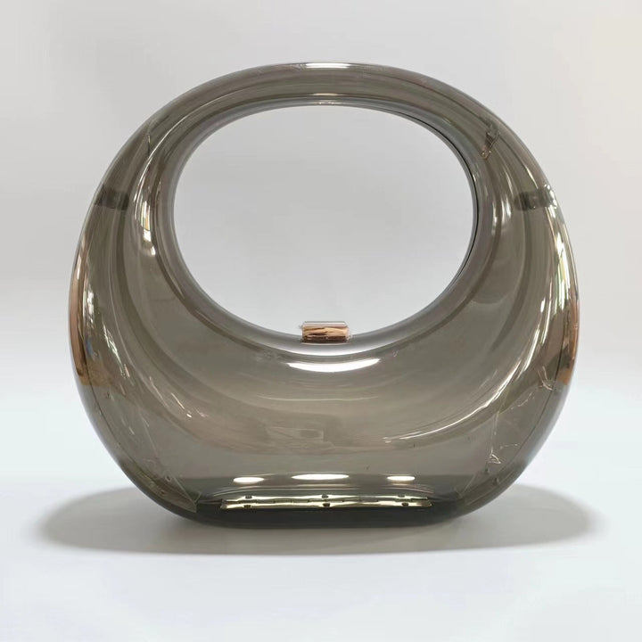 round top-handle acrylic handbag - Errolyn
