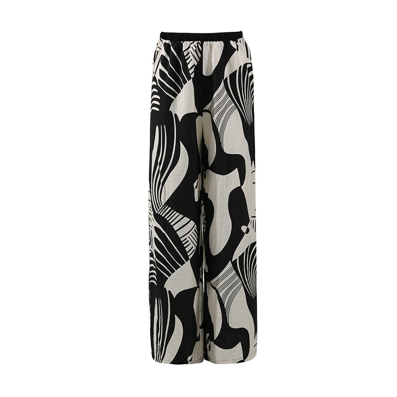 Abstract Print Two-Piece Set – WAVE