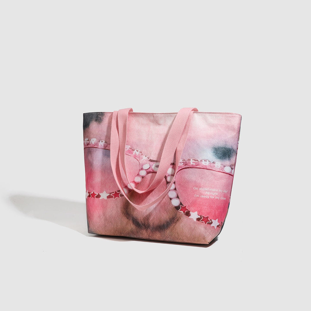Printed Artistic Tote Bag - ROSÉVA