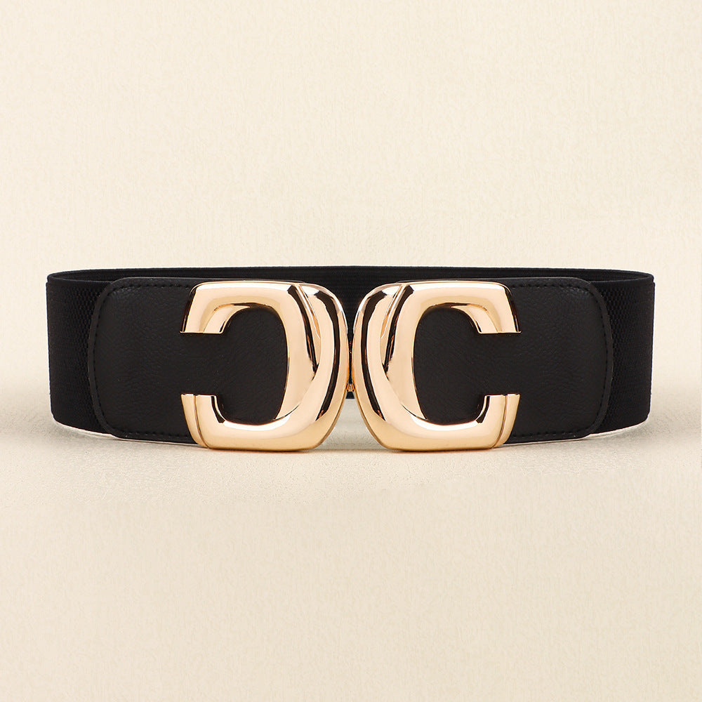 New Women's Coat Belt Elastic Waist Belt - ZEYIA