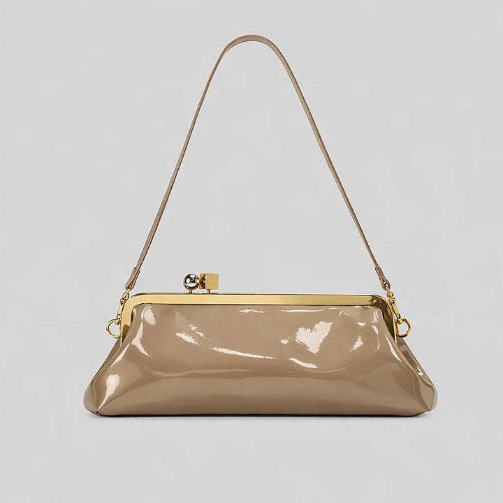 Luxury Gold Frame Clutch Shoulder Bag-TIAMMO