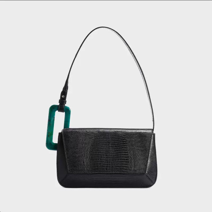 Elegant Sapphire Shoulder Bag - AZURÉ