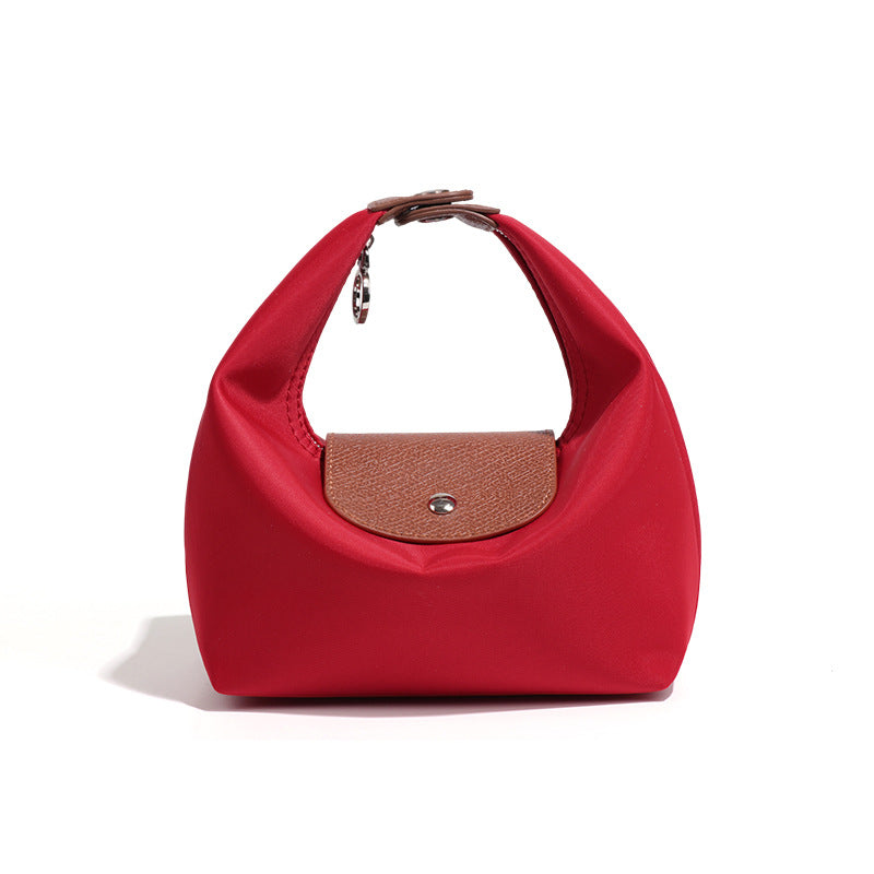 Blush Mini Crescent Handbag – LUNÉA
