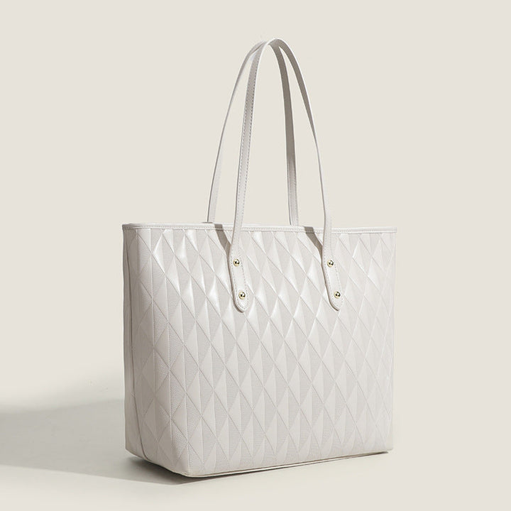 Elegant Quilted Tote Bag - Timeless