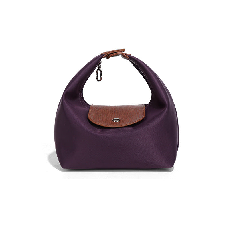 Blush Mini Crescent Handbag – LUNÉA
