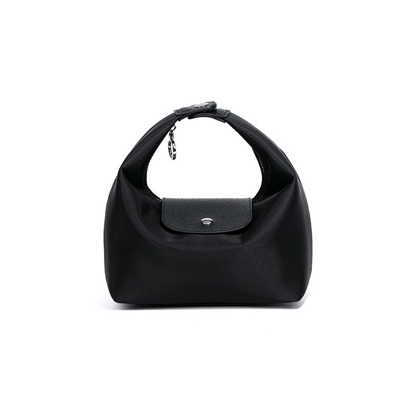Blush Mini Crescent Handbag – LUNÉA