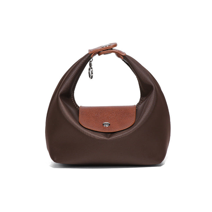 Blush Mini Crescent Handbag – LUNÉA