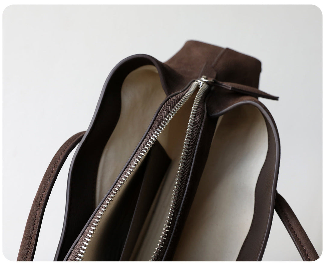 Soft Suede Shoulder Bag – NERMEN