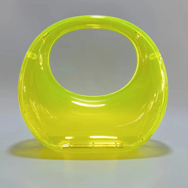 round top-handle acrylic handbag - Errolyn