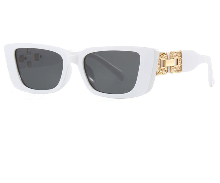 Golden Accent Square Sunglasses – BLUSH