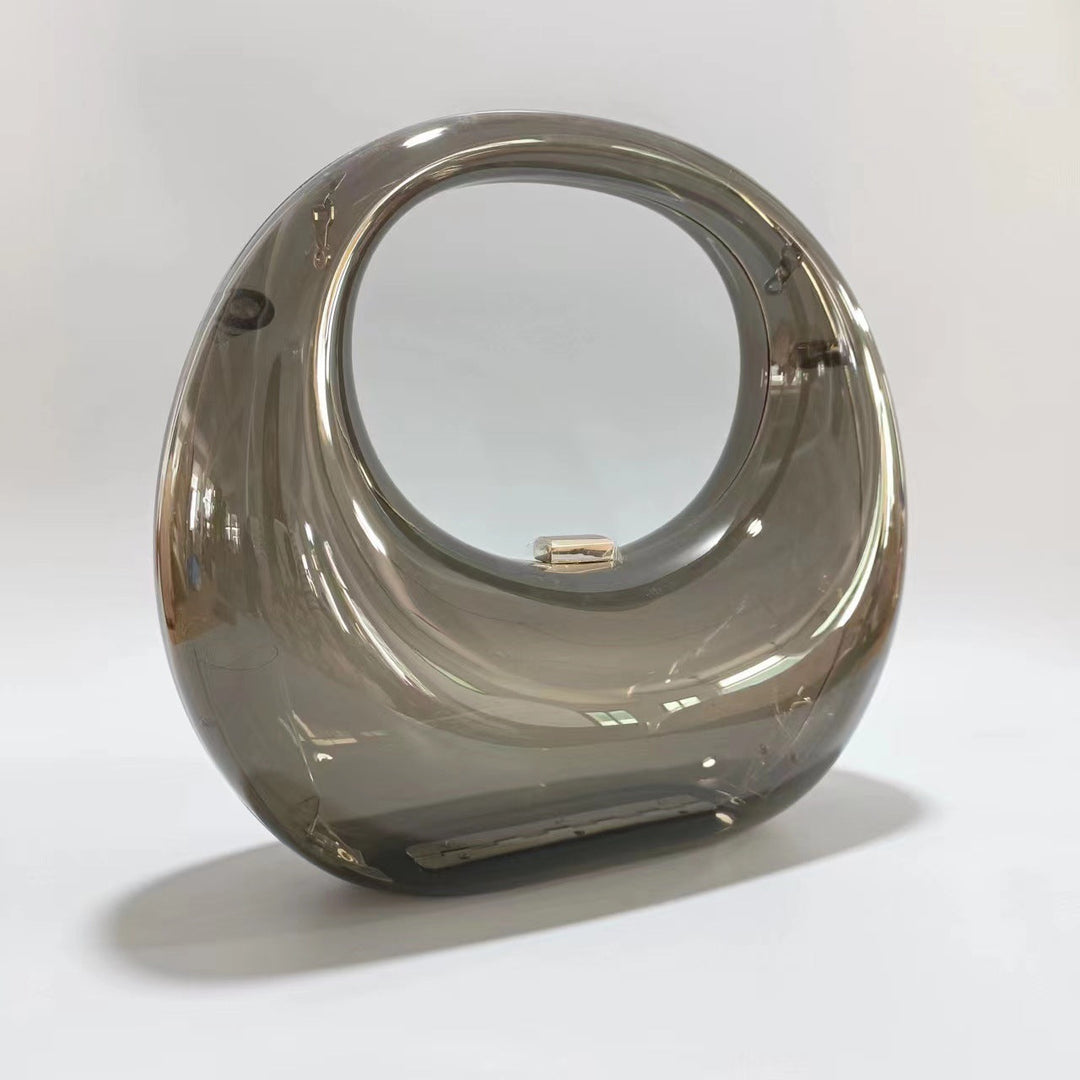 round top-handle acrylic handbag - Errolyn